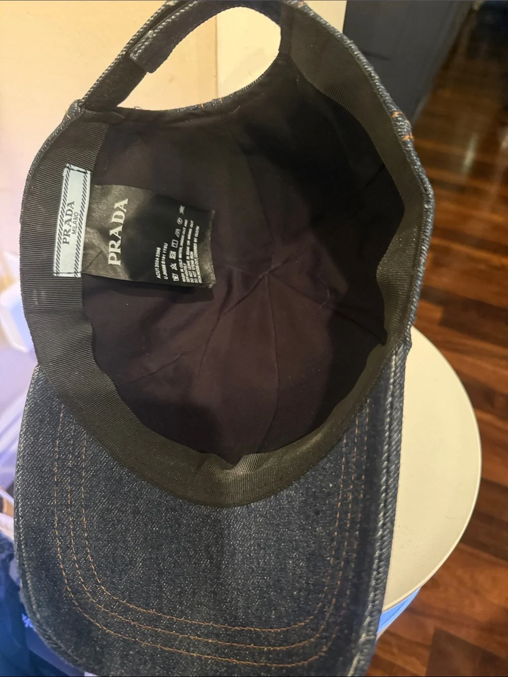 PRADA DENIM CAP 🧢